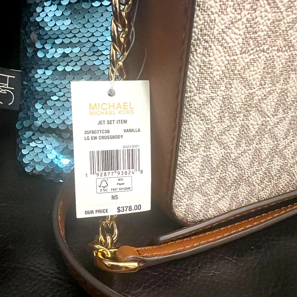 Michael Kors EW Crossbody Bag Vanilla